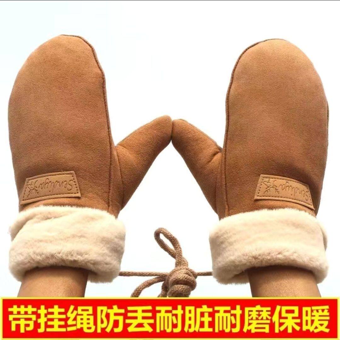 东北零下40度棉手套男款女士加厚