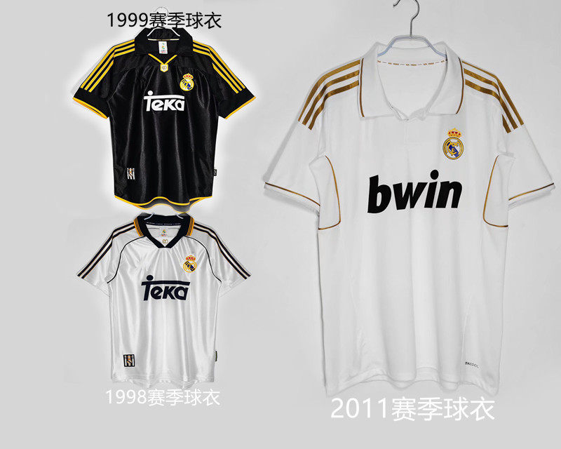 皇马运动球迷版球衣短袖足球服