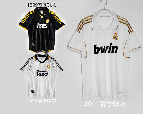 皇马运动球迷版球衣短袖足球服