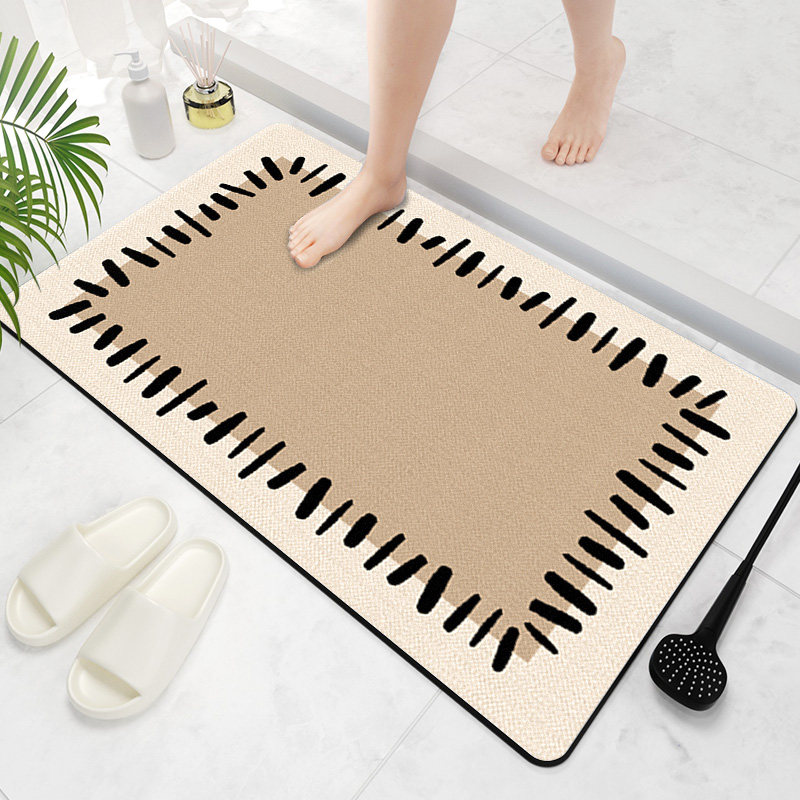 浴室防滑吸水硅藻泥软地垫卫生间门口入户脚垫子厕所洗手间小地毯,个性定制/设计服务/DIY,地毯/地垫定制,淘宝优惠券,粉丝福利购,淘宝优惠卷