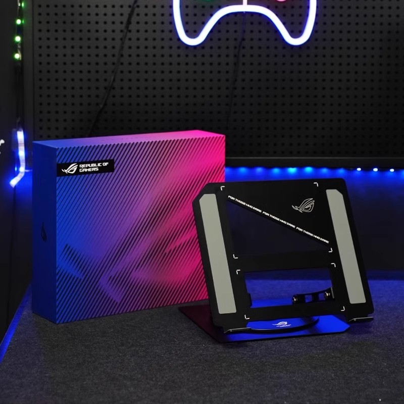 ROG原装升降旋转笔记本电脑支架