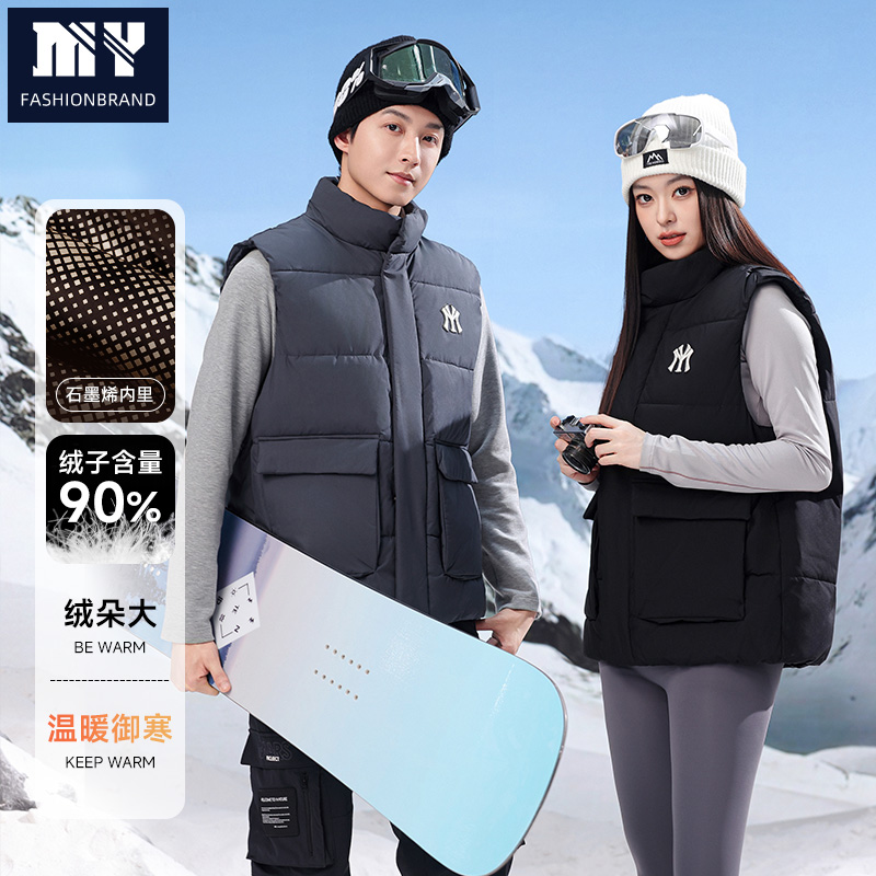 冬季加厚滑雪服外套情侣款宽松休闲防水防风保暖外套