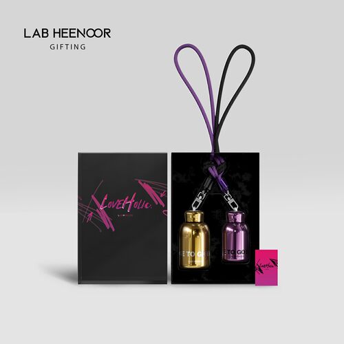 LAB HEENOOR-TO GO系列-朋克胖子保温杯随行水杯套装生日新年礼物