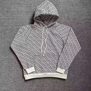 原创FOG满印连帽卫衣男女款 ins 秋冬宽松休闲百搭外套高街重磅帽衫