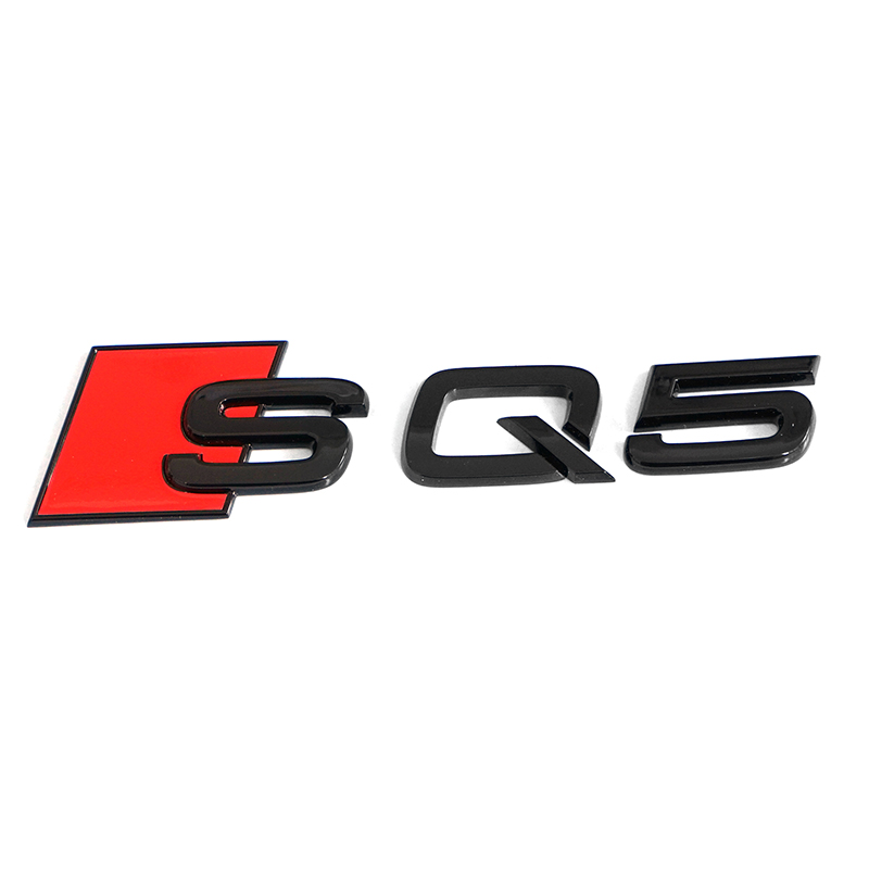 奥迪Q5SQ5黑色后字标全新原装