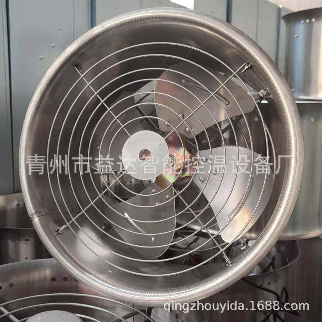 温室环流风机大棚通风降温风机工业排风扇不锈钢环流风机销售