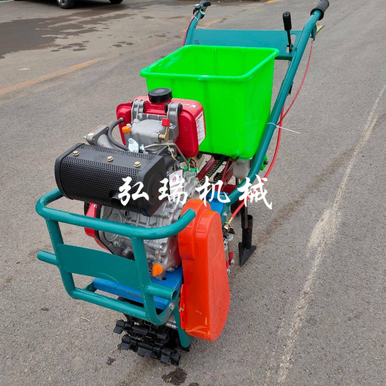 170汽油动力耘播机玉米大豆施肥播种机果园趟地追肥机