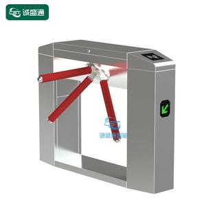 工地学校健身房圆弧自动三辊闸机景区刷卡验票二维码人行通道闸机