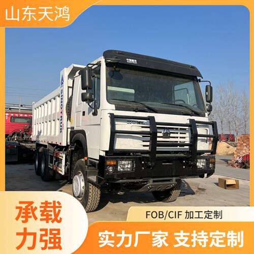 工厂跨境销售出口非洲HOWO豪沃重汽重型重卡汽车土方工程用车卡车