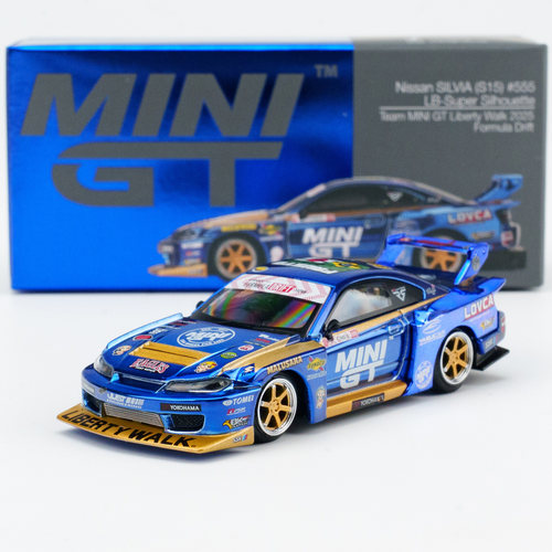 MINIGT164S15LBWK合金车模