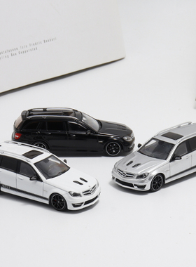 Flame 奔驰C63 AMG Edition 507 Wagon 1:64 仿真汽车模型摆件