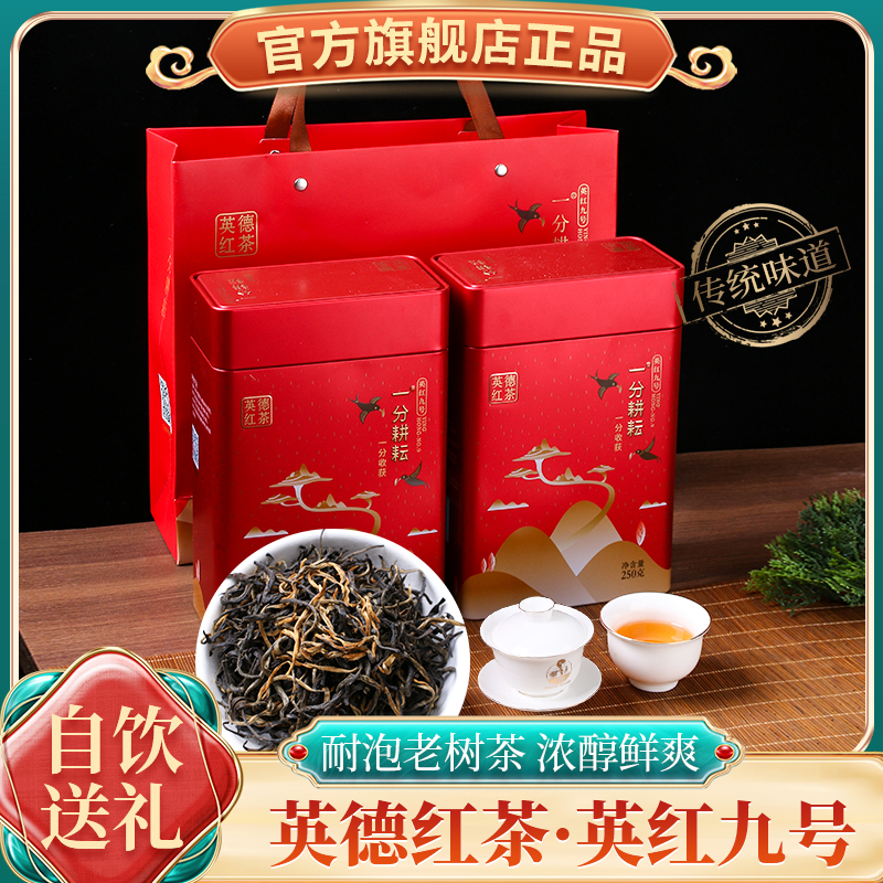 英德红茶罐装英红九号茶叶