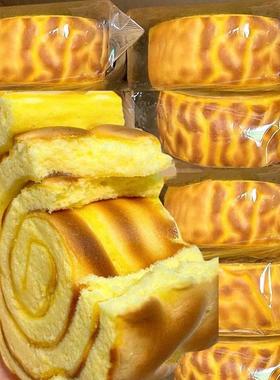 瑞士卷虎皮蛋糕卷面包整箱早晚餐夹心学生营养休闲小吃零食品批发