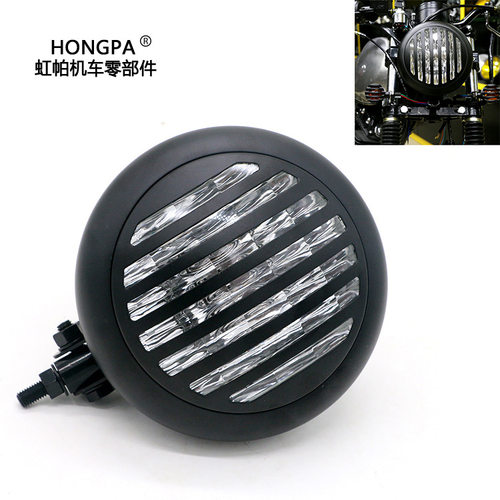 CG125摩托改装复古大灯哈