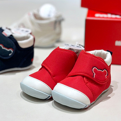 MIKIHOUSE一段二段学步鞋专柜抗菌款KDA获奖款纯色拼色童鞋日本制