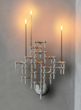 丹麦进口Ester&Erik|Stoff Nagel分子烛台组合套装北欧轻奢