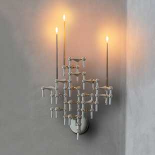 北欧轻奢 Nagel分子烛台组合套装 丹麦进口Ester&Erik Stoff