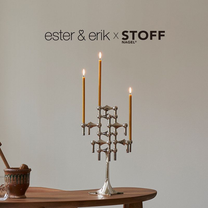正品StoffNagel桌面烛台支架ins