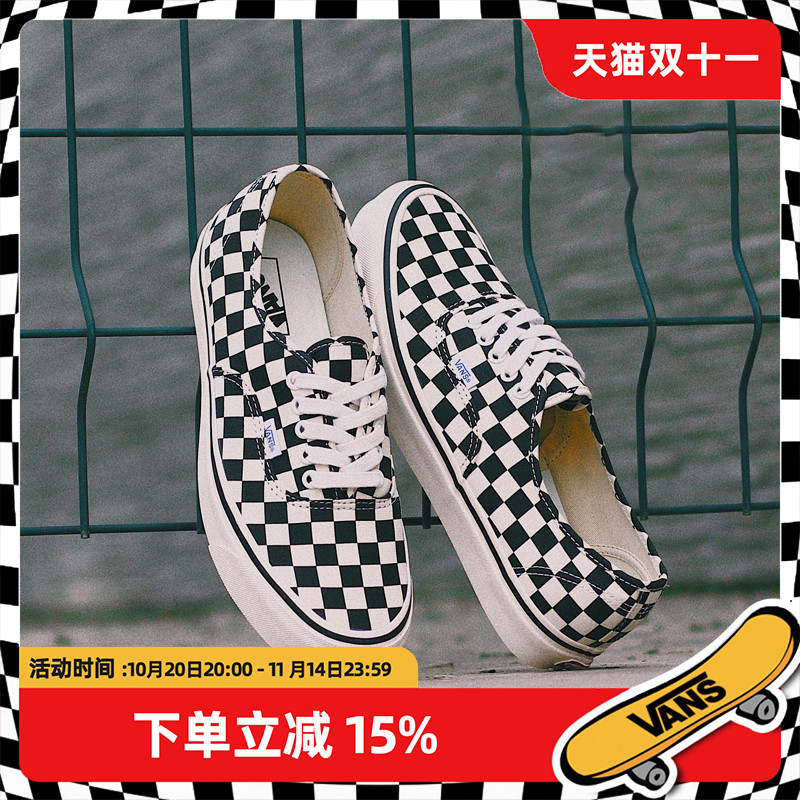 vans男子低帮安纳海姆帆布鞋