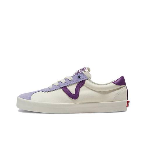 Vans范斯Sport Low 百搭休闲 轻松舒适 减震耐磨 低帮 板鞋 白紫