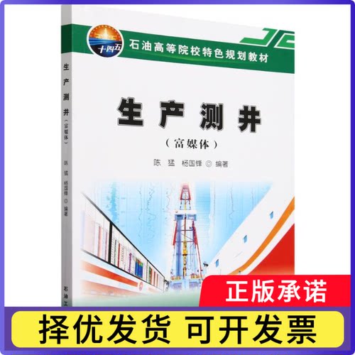 生产测井/富媒体编者:陈猛//杨国锋|9787518365555石油工业书籍\/杂志\/报纸/工业/农业技术/石油 天然气工业