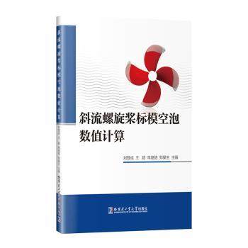 斜流螺旋桨标模空泡数值计算刘登成[等]主编9787576717655哈尔滨工业大学出版社书籍\/杂志\/报纸/工业/农业技术/交通/运输