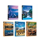 杂志 书 册 世界地图 共5册 赵晓玉9787559604125北京联合书籍 旅游 地图 报纸 专题地图 图说天下地理系列 地理 交通 中国地图