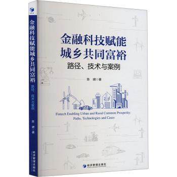 金融科技赋能城乡共同富裕:路径、技术与案例:paths technologies and cases陈啸9787509694855经济管理出版社