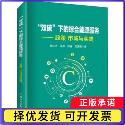 “双碳”下的综合能源服务:政策 市场与实践代红才[等]著9787519879044中国电力出版社