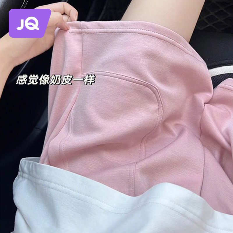 婧麒孕妇短裤夏季外穿2025新款薄款不勒肚子打底运动裤子女孕妇装