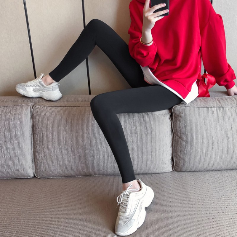 春秋高腰鲨鱼裤女外穿