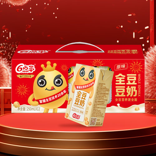 6点半全豆豆奶礼盒装250ml*12盒