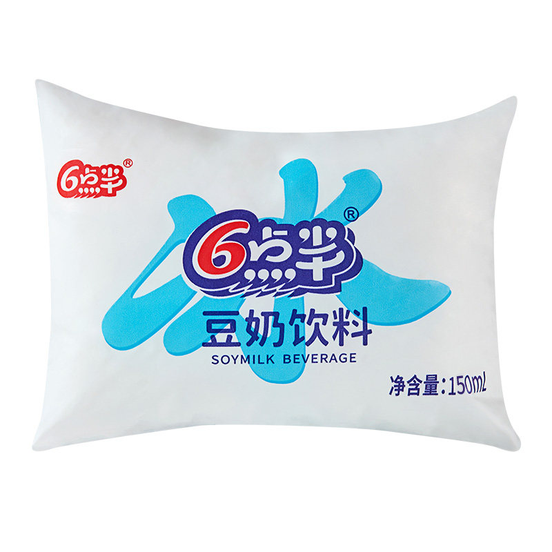 六点半豆奶经典袋装植物蛋白饮料学生早餐奶150ml*30袋整箱老牌子