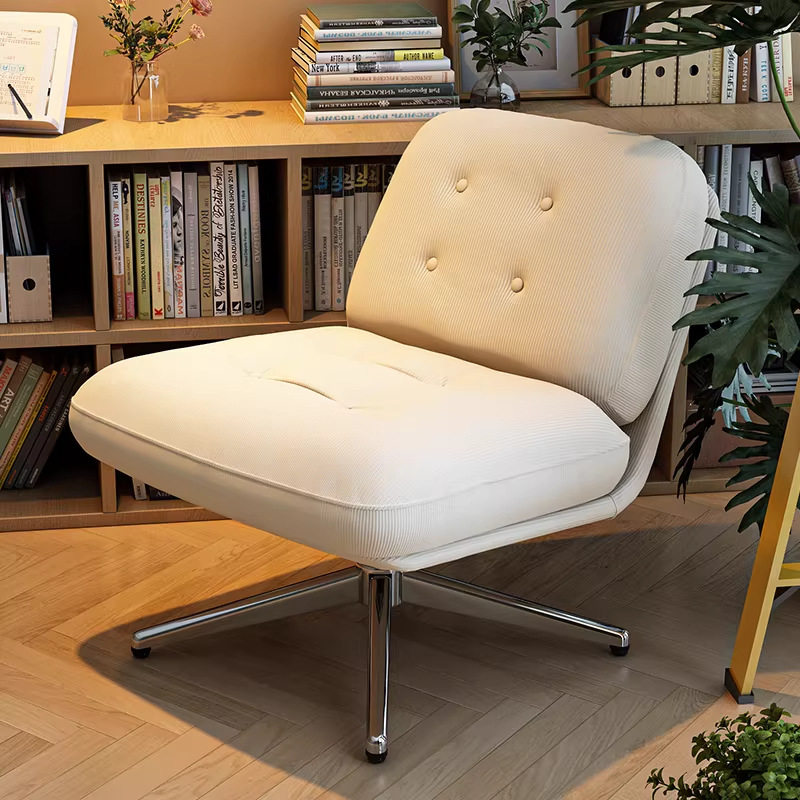 中古包豪斯风沙发椅客厅懒人沙发旋转椅阳台休闲椅舒服单人靠背椅