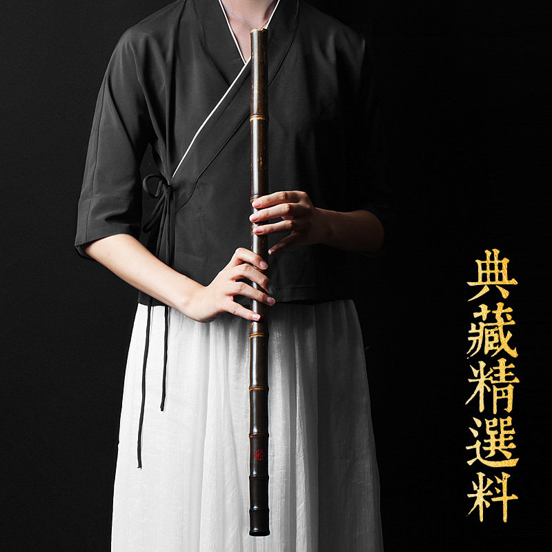 伶吟典藏专业演奏紫竹洞箫G调F调萧乐器一节紫竹正手反手八孔洞萧高性价比高么？