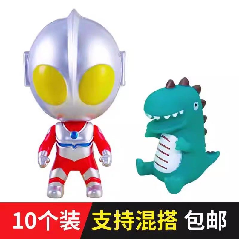 大头奥特曼蛋糕装饰摆件超人怪兽玩具网红卡通恐龙儿童生日插件,节庆用品/礼品,节日装扮用品,淘宝优惠券,粉丝福利购,淘宝优惠卷