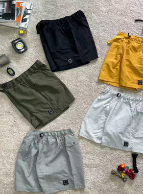 山之道yamatomichi5-P户外运动休闲多功能五分速干山系多口袋短裤