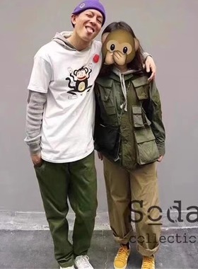 紫标日单5051/5301陈冠希神裤锥形瘦版修身休闲裤CoolMax