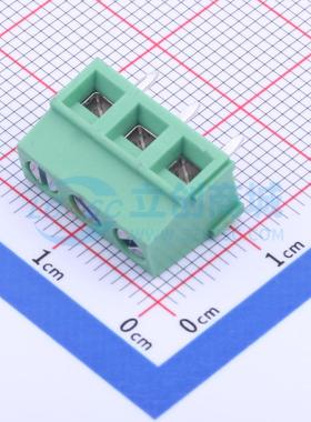 螺钉式接线端子 YC0321500000G 插件,P=5.08mm 1x3P 电子元器件