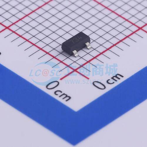 达林顿管 FMMT734TA SOT-23-3 PNP 100V DIODES(美台) 电子元器件