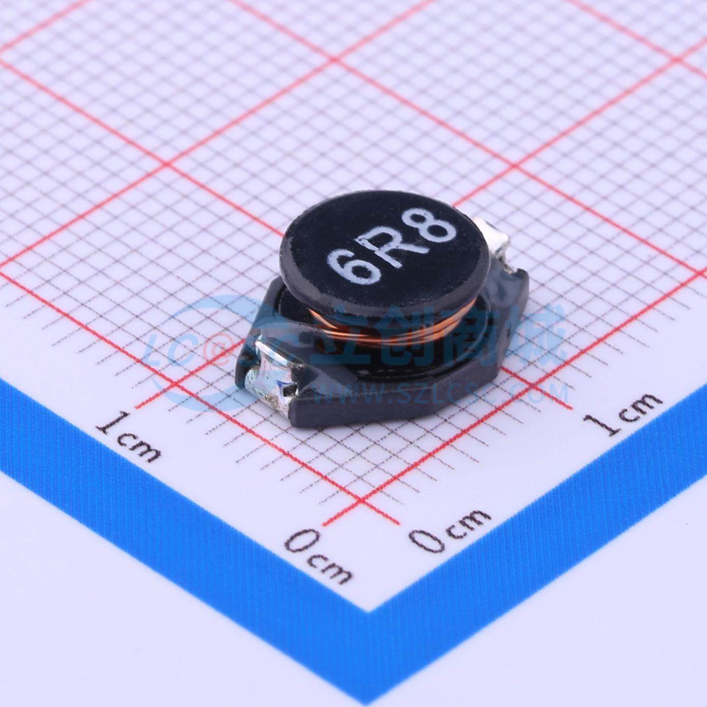 功率电感 SSL0804T-6R8M-N SMD 6.8uH ±20% 4.4A 电子元器件