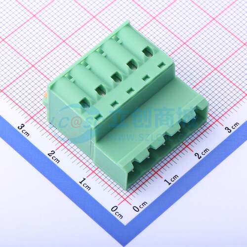 插拔式接线端子 KF2EDGKDR-5.0-5P P=5mm 插头 1x5P 电子元器件