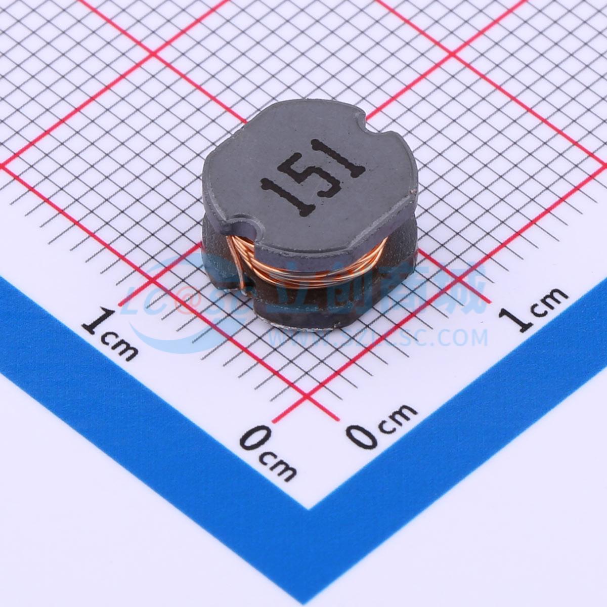 功率电感 SCD1054-151MT SMD,10x9mm 150uH ±20% 电子元器件