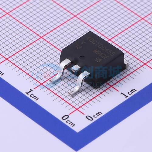 肖特基二极管 VS-40CTQ045S-M3 D2PAK(TO-263AB) 45V 20A VISHAY(