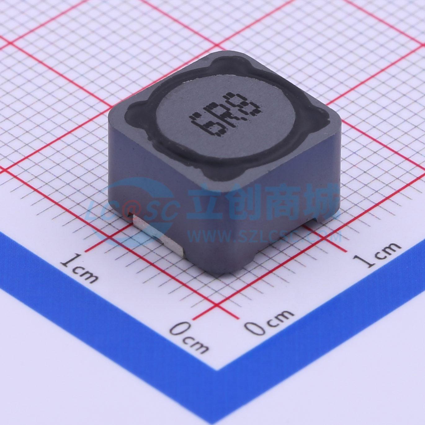 功率电感 APW12A80M6R8 SMD 6.8uH ±20% 电子元器件配单