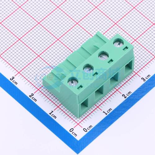 插拔式接线端子 MX2EDGK-7.62-04P-GN01-Cu-Y-A P=7.62mm 原装