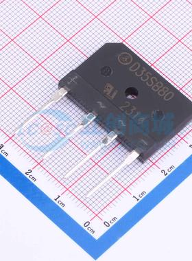 整流桥 D35SB80 D5 800V 35A LRC(乐山无线电) 电子元器件配单