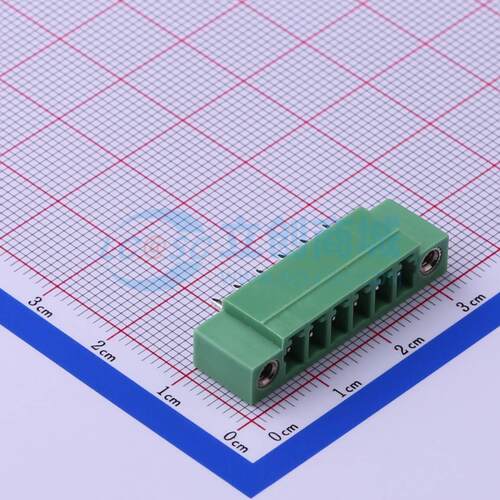 插拔式接线端子 KF2EDGVM-3.5-6P 插件,P=3.5mm 板端/插座-闭口 1
