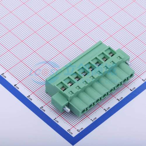 插拔式接线端子 DB2EKBM-5.08-8P-GN-S P=5.08mm 插头 1x8P 原装