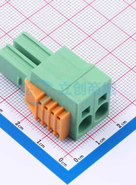 插拔式接线端子 KF2EDGAKG-7.62-2P P=7.62mm 电子元器件配单